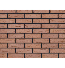 Кирпич облицовочный клинкерный Kerma Premium klinker 250 х 120 х 65 мм. Красный Рустик 1 NF ПО