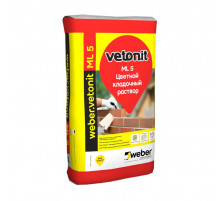 Кладочный цветной раствор Weber.Vetonit ML5 / Вебер.Ветонит МЛ 5 Ерес 140, 25 кг.