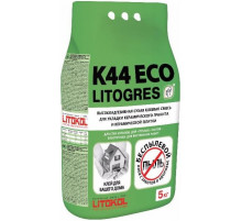 Клеевая смесь для укладки плитки эластичная LITOGRES K44 ECO / Литогрес К44 Эко 5кг., Litokol