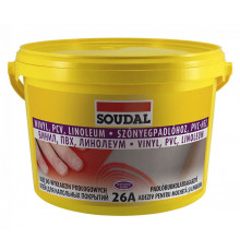 Клей акриловый для напольных покрытий 26 А 15 кг. 107643, Soudal