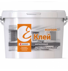 Клей акриловый для стеклообоев Ecoroom 10 кг.