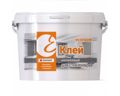 Клей акриловый для стеклообоев Ecoroom 5 кг.