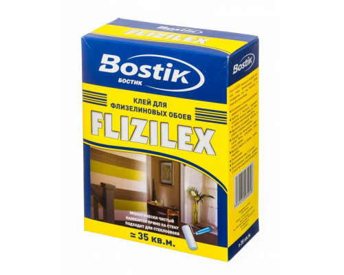 Клей для флизелиновых обоев Bostik Flizilex 0,25 кг. 40 м2