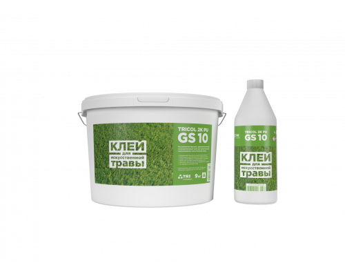 Клей для искусственной травы полиуретановый двухкомпонентный Tricol 2K PU GS 9+1 кг.