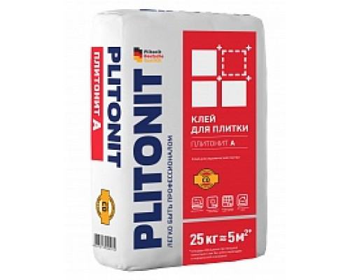 Клей для керамической плитки Plitonit А / Плитонит А 25 кг.