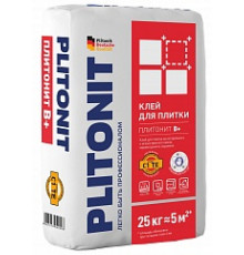 Клей для крупноформатного керамогранита и натурального камня Plitonit В+ 25 кг.