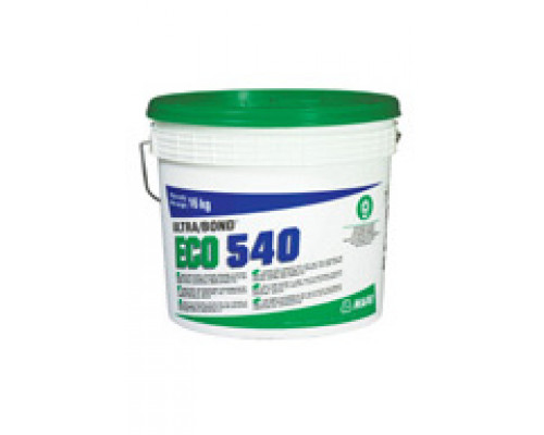 Клей для линолеумных покрытий Ultrabond Eco 540 / Ультрабонд Эко 540 светло-бежевый 16кг. Mapei