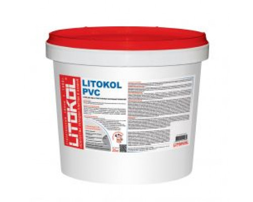 Клей для напольных покрытий Litokol PVC бежевый 20 кг.