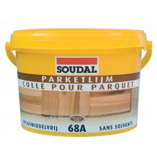 Клей для паркета 68А на основе ПВА дисперсии 5 кг. 100064 Soudal