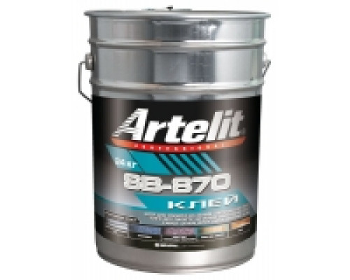 Клей для паркета Artelit SB-870 на основе синтетических смол 24 кг.