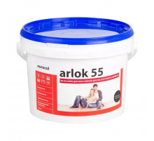 Клей для паркета двухкомпонентный Arlok 55 2K PU полиуретановый 10 кг