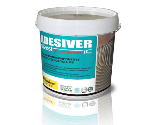 Клей для паркета на основе модифицированного силана – MS полимеров Chimiver Adesiver Elastic 15 кг.