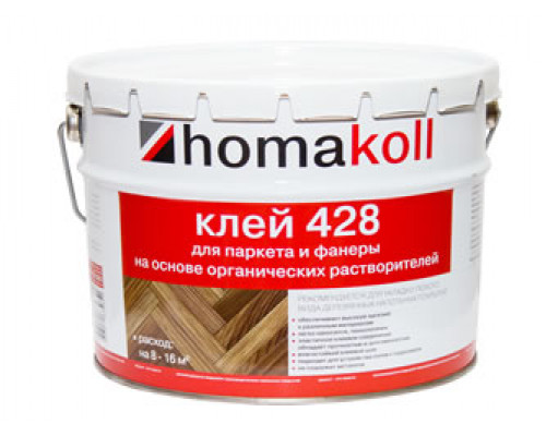 Клей для паркеты и фанеры homakoll 428 морозостойкий 10 кг.