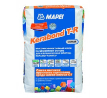 Клей для плитки и мозаики на цементной основе Mapei Kerabond T-R серый 25 кг.