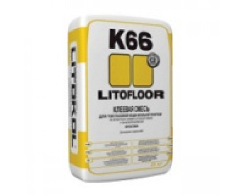 Клей для плитки, керамогранита и камня Litokol Litofloor K66 серый 25 кг.