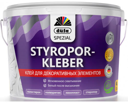 Клей для потолочной плитки стиропоровый Dufa Styroporkleber 3 кг.