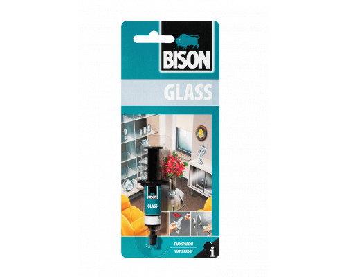 Клей для стекла Bison GLASS ADHESIVE CRD 2ML