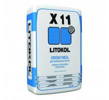 Клей для укладки плитки Litokol X-11 / Литокол Х-11 серый 25 кг.
