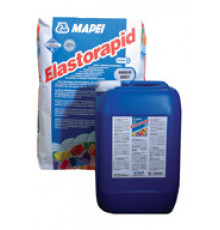 Клей двухкомпонентный быстросхватывающийся Elastorapid компонет А  Bianko 25 кг.,"Mapei"