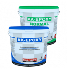 Клей двухкомпонентный эпоксидный для мрамора и гранита Isomat AK-Epoxy Normal светло-желтый 4 л.