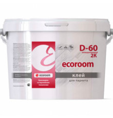 Клей двухкомпонентный полиуретановый для паркета 2K Ecoroom D-60 10 кг.