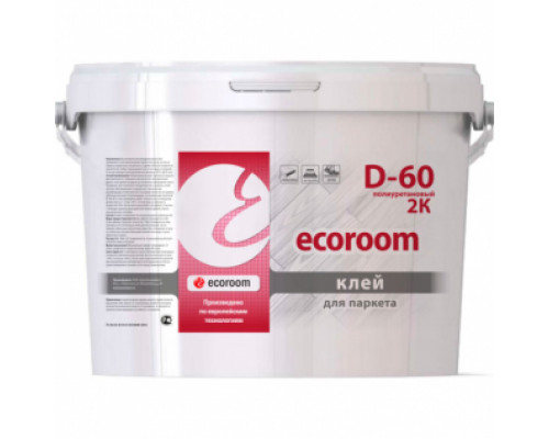 Клей двухкомпонентный полиуретановый для паркета 2K Ecoroom D-60 10 кг.