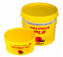Клей двухкомпонентный реактивный для полимерных оснований Adesiv PELPREN PL6-G 10 кг.