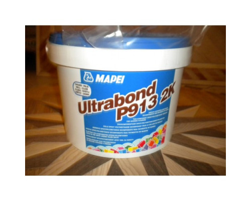 Клей двухкомпонентный Ultrabond P913 2К для деревянных покрытий,бежевый 10кг. Mapei