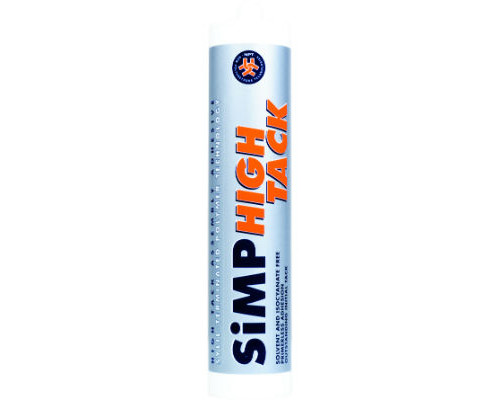 Клей-герметик гибридный на основе MS-полимера SiMP High Tack белый 290 мл. NPT