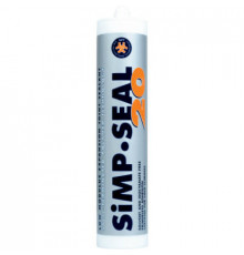 Клей-герметик гибридный низко модульный на основе MS-полимера SiMPSeal-20 белый 600 мл. NPT