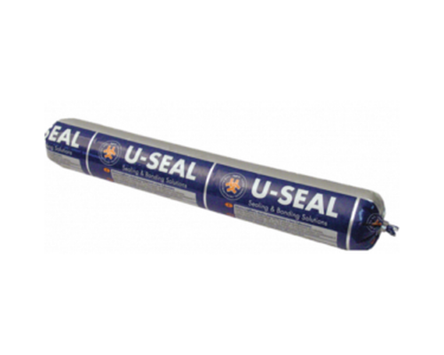 Клей-герметик полиуретановый U Seal-500 RAL 8002 коричневый 600 мл. NPT