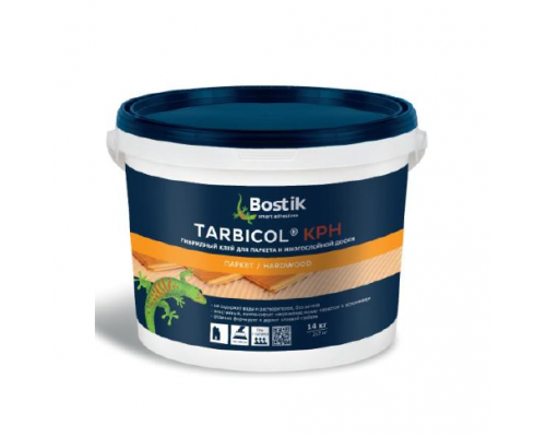 Клей гибридный для паркета и инженерной доски Bostik Tarbicol KPH светло-бежевый 14 кг.