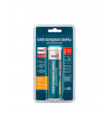 Клей холодная сварка для батарей и труб 60 г. "KUDO" KU-H104