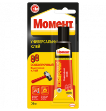 Клей момент-88 30мл в шоу-боксе Henkel