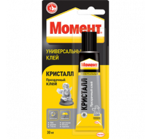 Клей момент кристал 125 мл. в шоу-боксе Henkel