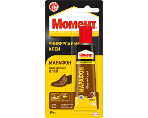 Клей момент марафон 30 мл в шоу-боксе Henkel