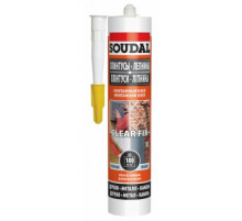 Клей монтажный CLEAR FIX прозрачный 280 мл. Soudal 146446