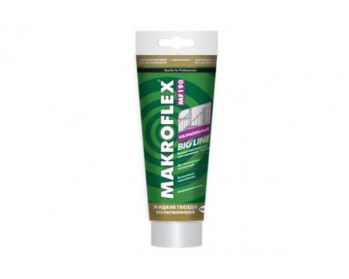 Клей монтажный ультрасильный "MAKROFLEX BIO LINE" MF190 белый 250 г.