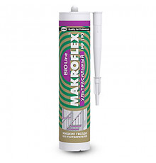 Клей монтажный ультрасильный "MAKROFLEX BIO LINE" MF190 белый 400 г.