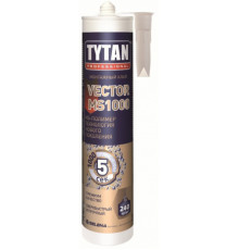 Клей монтажный VECTOR MS 1000 белый 290мл., Tytan Professional