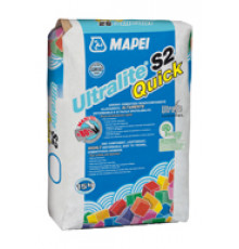 Клей на цементной основе Ultralite S2 Quick белый 15кг.,"Mapei"