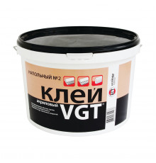 Клей напольный для линолеума и ковролина акриловый VGT №2 Профессионал 2,5 кг.