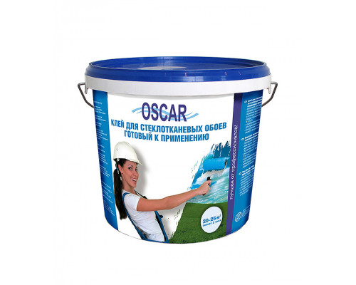 Клей обойный для стеклообоев Oscar / Оскар готовый 5 кг.