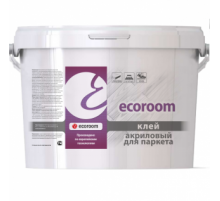 Клей однокомпонентный акриловый для паркета Ecoroom 10 кг.