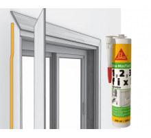 Клей однокомпонентный не содержащий растворителей Sika MaxTack® Invisible 300 мл.