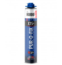 Клей-пена конструкционный профессиональный PUR‑O‑FIX X15+ EXTRA FIX 1000 мл.