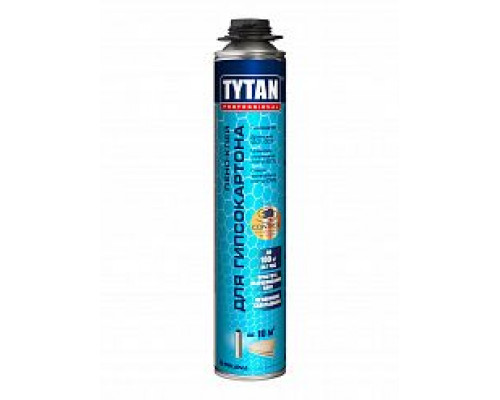 Клей-пена профессиональный для гипсокартона Tytan Professional 840 мл.