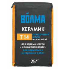 Клей плиточный для облицовки керамической плитки ВОЛМА Керамик 25 кг.