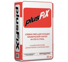 Клей плиточный Litokol PLUSFIX серый 25 кг.