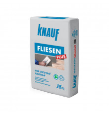 Клей плиточный усиленный Кнауф Флизен Плюс / Knauf Fliesen Plus 25 кг.